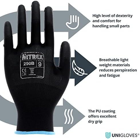 Vue 2 de Nitrex Paires Gants