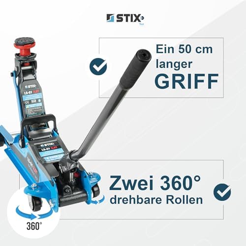 Vue 4 de Stix Cric Hydraulique Voiture