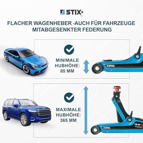 Vue 5 de Stix Cric Hydraulique Voiture