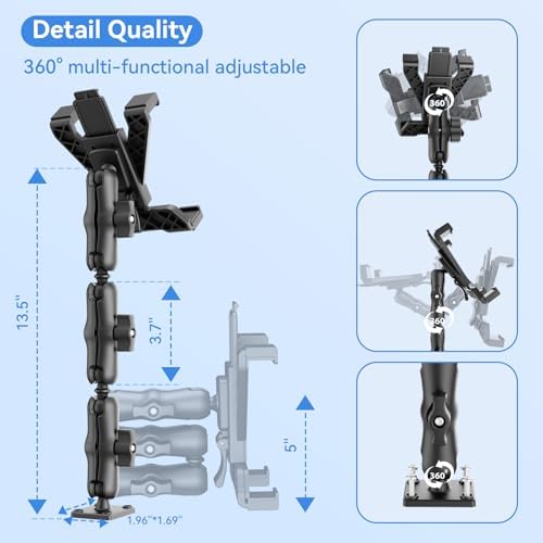 Vue 4 de Ohlpro Support Tablette Voiture