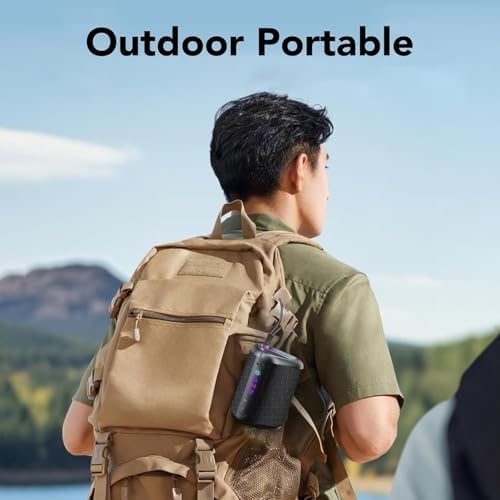 Vue 6 de Aowoka Enceinte Bluetooth Portable