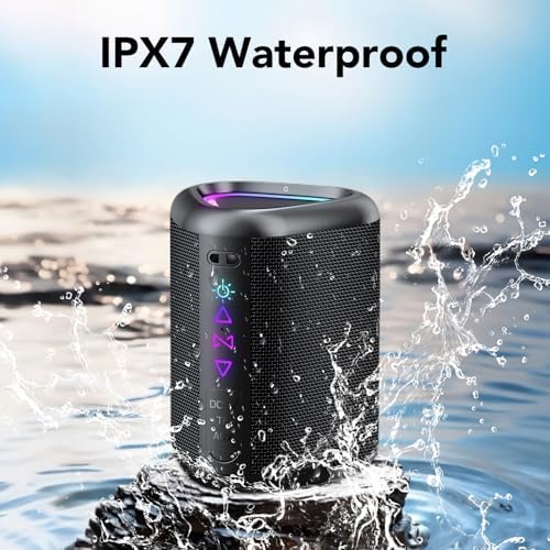 Vue 7 de Aowoka Enceinte Bluetooth Portable