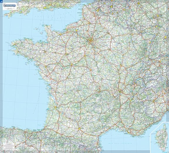 Carte Plastifie Roule France