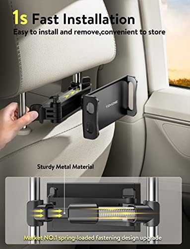 Vue 3 de Tryone Support Tablette Voiture