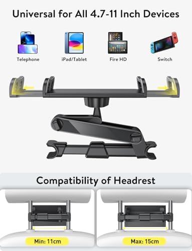 Vue 5 de Tryone Support Tablette Voiture