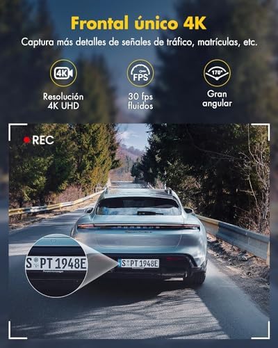 Vue 2 de Gku Dashcam Voiture