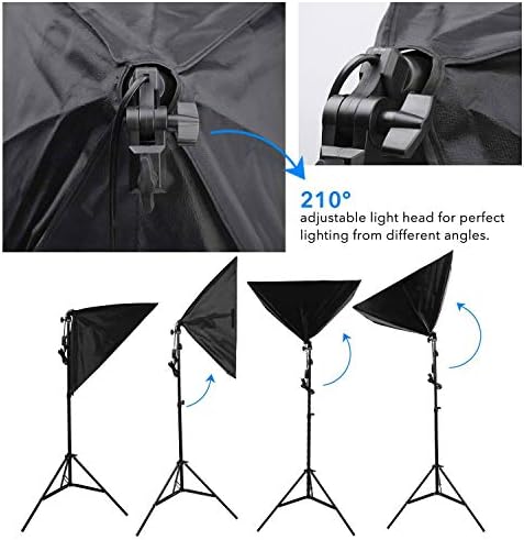 Vue 3 de Abeatstudio Kit Declairage Softbox