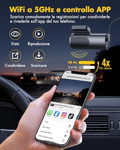 Vue 4 de Gku Dashcam Voiture