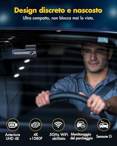 Vue 5 de Gku Dashcam Voiture