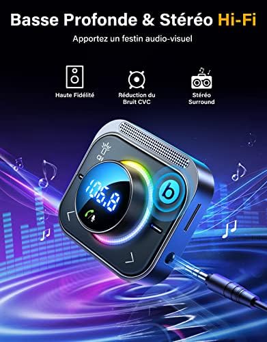 Vue 2 de Joyroom Transmetteur Fm Bluetooth