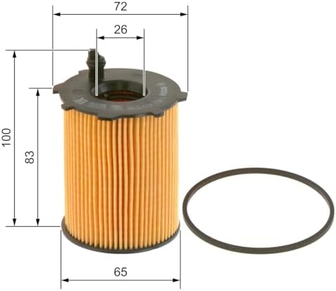 Vue 2 de Bosch Filtre