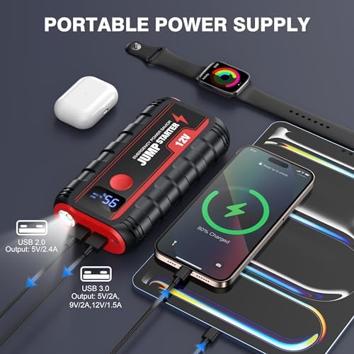 Vue 3 de Booster Avviamento Auto Avviatore