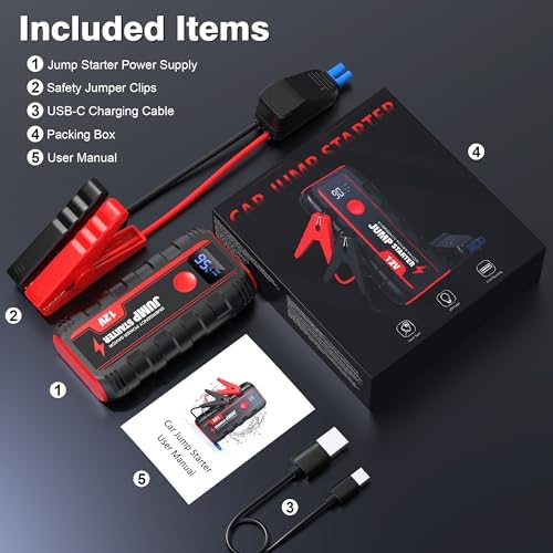 Vue 7 de Booster Avviamento Auto Avviatore