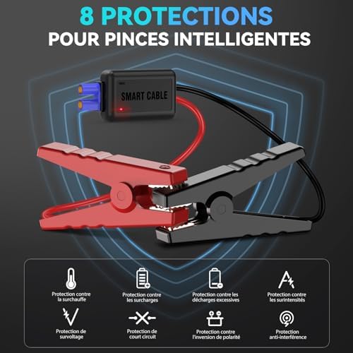 Vue 6 de Acezuk Booster Batterie Voiture