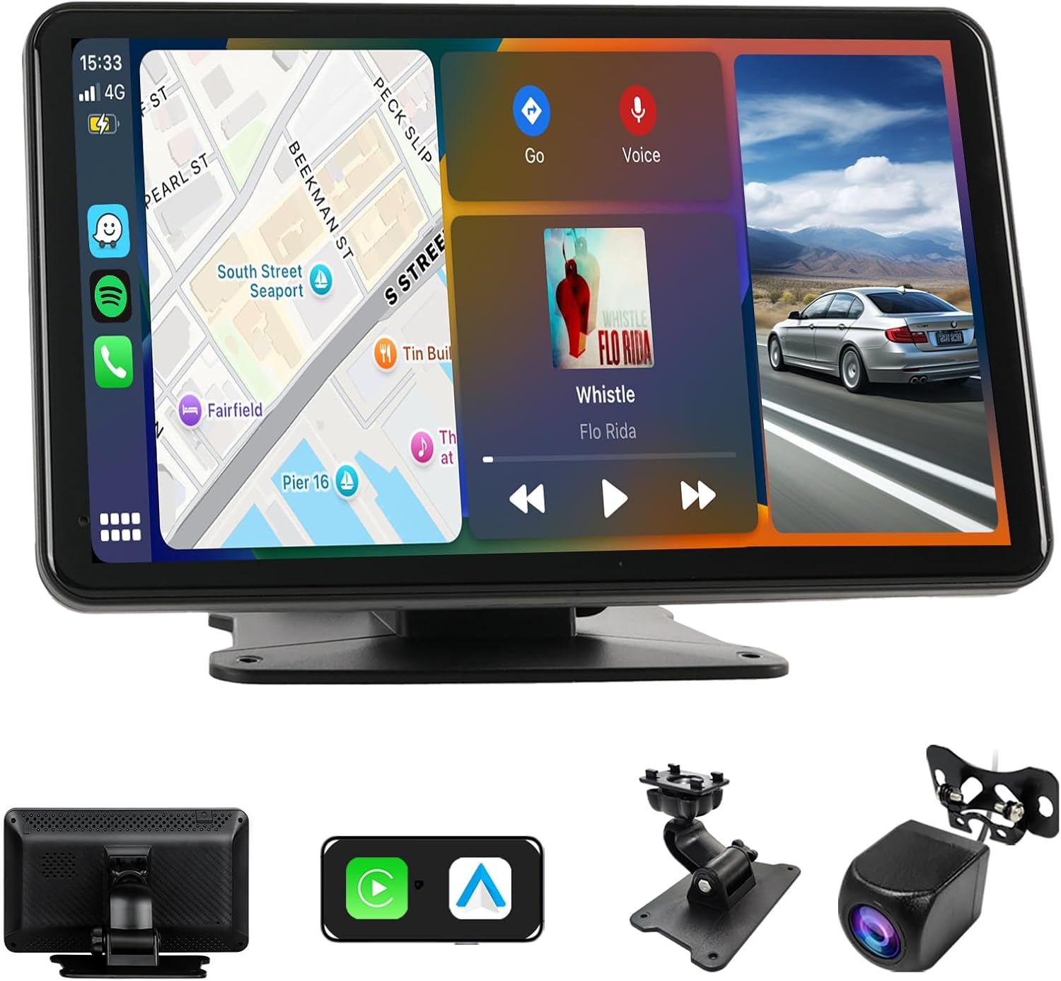 Haudio Carplay Autoradio Ecranpour