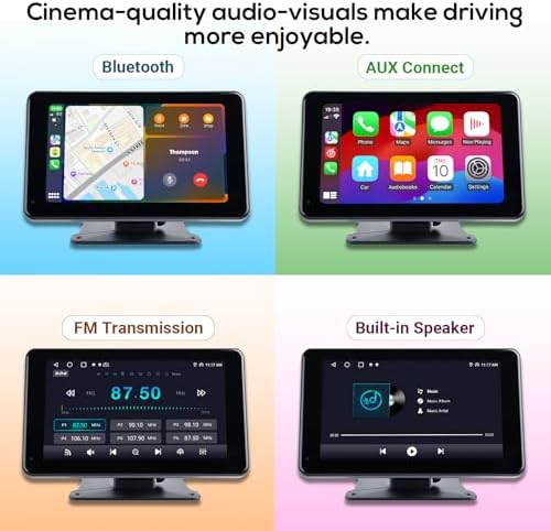 Vue 3 de Haudio Carplay Autoradio Ecranpour
