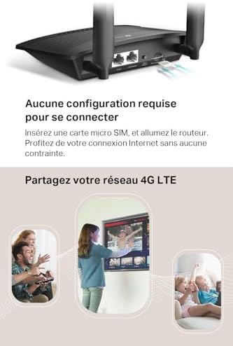 Vue 3 de Tplink Tlmr Routeur