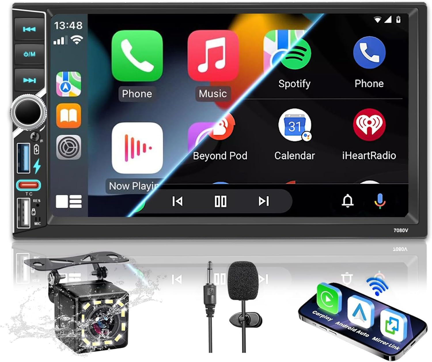 Autoradio Din Bt Autoradio