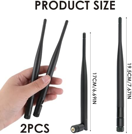 Vue 2 de Antenne Wifi Sma Male