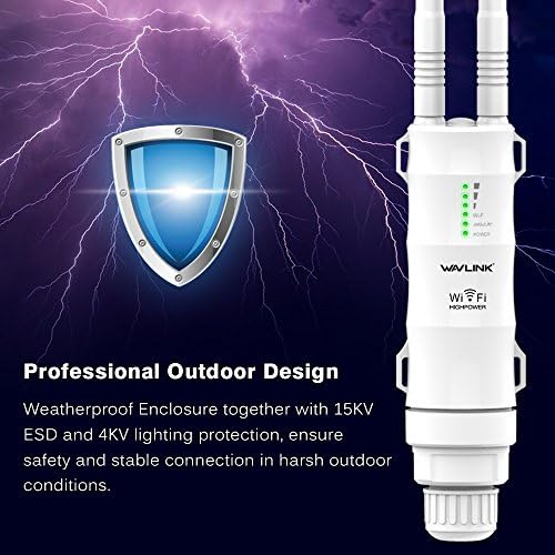 Vue 2 de Repeteur Wifi Exterieur Puissant