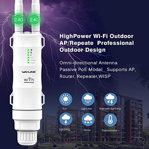 Vue 3 de Repeteur Wifi Exterieur Puissant