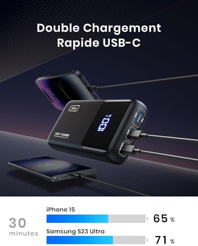 Vue 3 de Iniu Batterie Externe Mah
