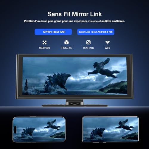 Vue 4 de Avylet Autoradio Sans Fil