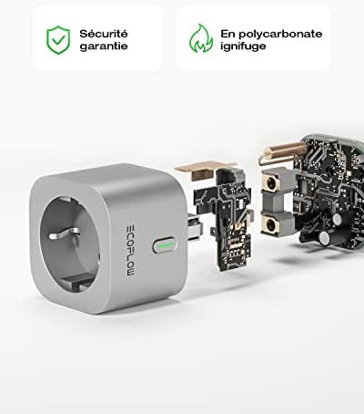 Vue 7 de Smart Plug Ecoflow Prise