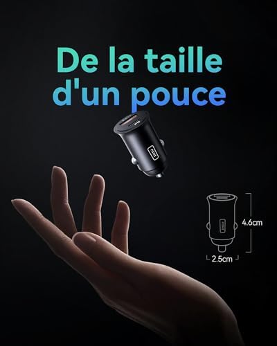 Vue 4 de Iniu Allume Cigare Usb