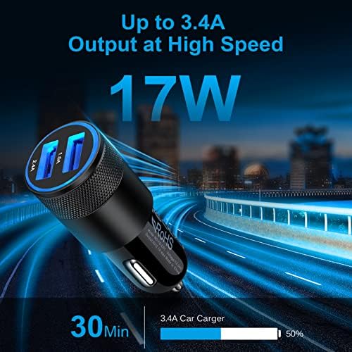 Vue 2 de Chargeur Allume Cigare Usb