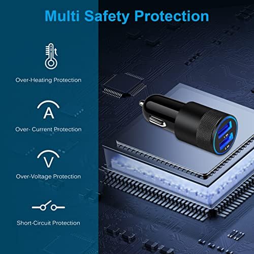Vue 5 de Chargeur Allume Cigare Usb
