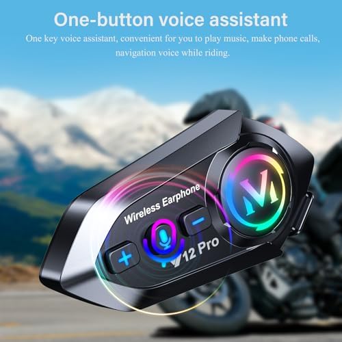 Vue 7 de Intercom Moto Bluetooth Kit
