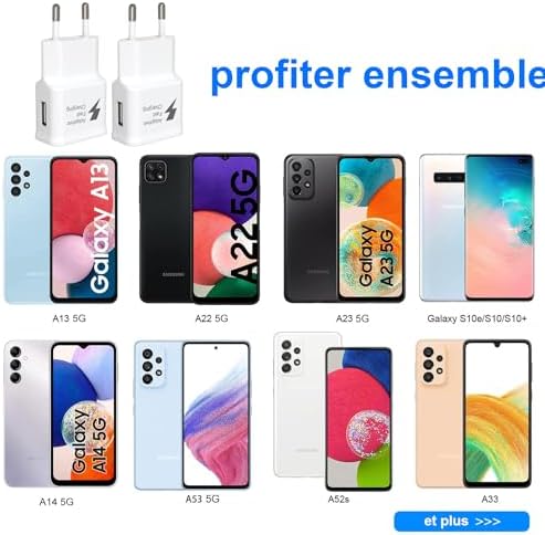 Vue 7 de Samsungw Chargeur Rapide Prise
