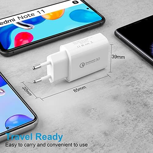 Vue 4 de Chargeur Usb Quick Charge