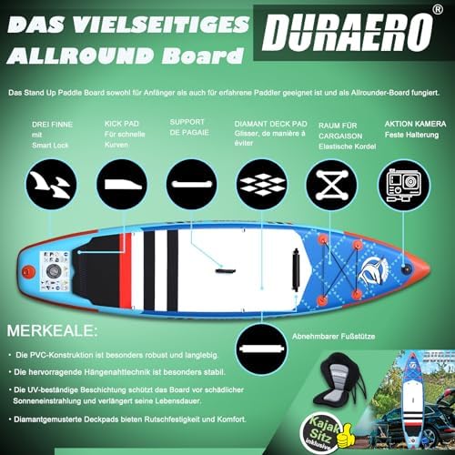 Vue 4 de Stand Up Paddle Gonflable