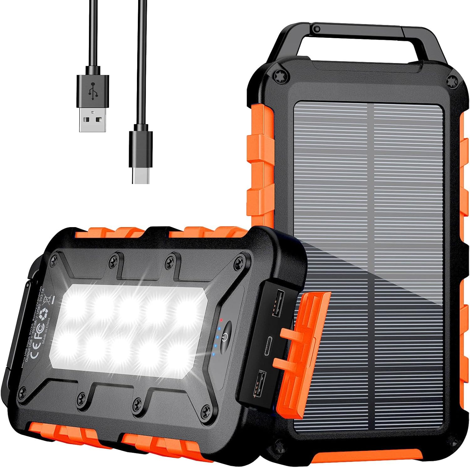 Batterie Externe Solaire Mah