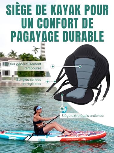 Vue 5 de Niphean Paddle Gonflable Adulte