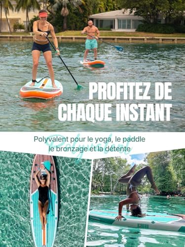 Vue 6 de Niphean Paddle Gonflable Adulte