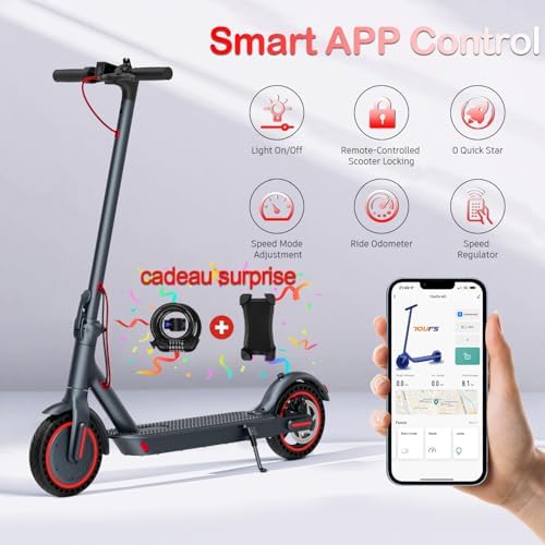 Vue 3 de Qnq Trottinettes Electriques Adulte