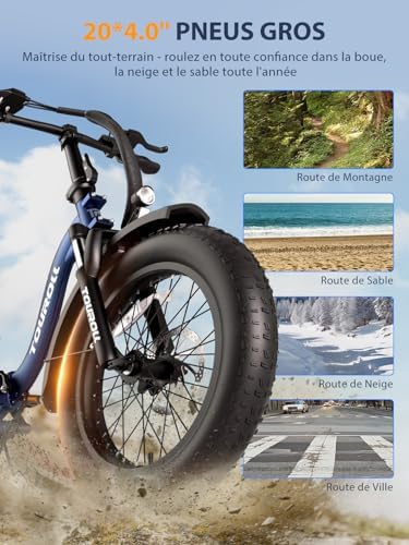 Vue 4 de Touroll Velo Electrique