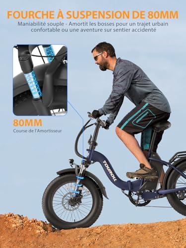 Vue 5 de Touroll Velo Electrique