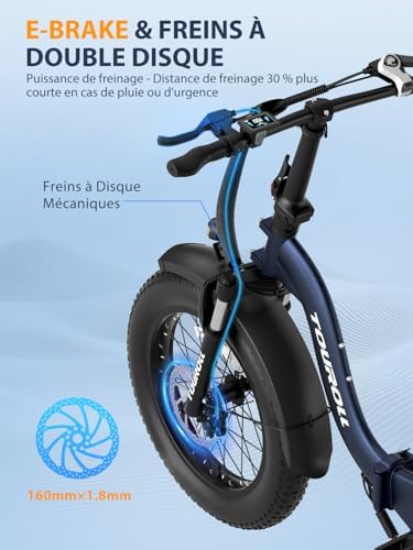 Vue 6 de Touroll Velo Electrique