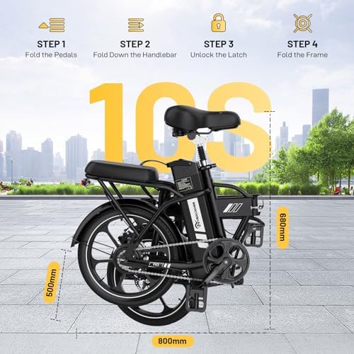 Vue 3 de Evercross Velo Electrique Pour