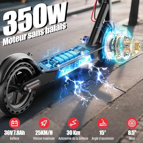 Vue 2 de Todimart Trottinette Electrique