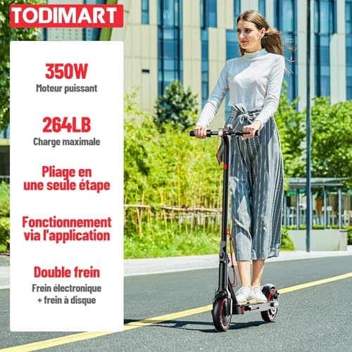 Vue 4 de Todimart Trottinette Electrique