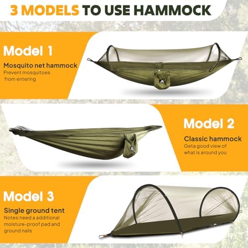 Vue 4 de Naturefun Hamac De Camping