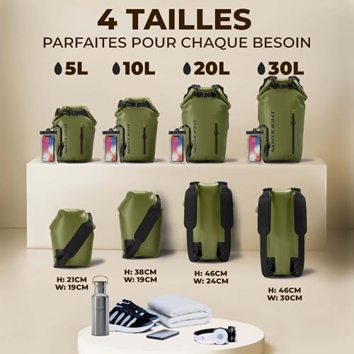 Vue 3 de Nordlight Dry Bag Sac