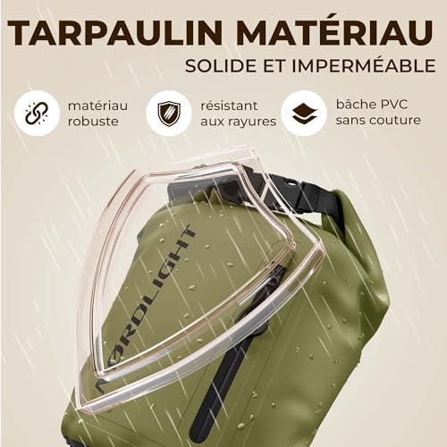 Vue 4 de Nordlight Dry Bag Sac