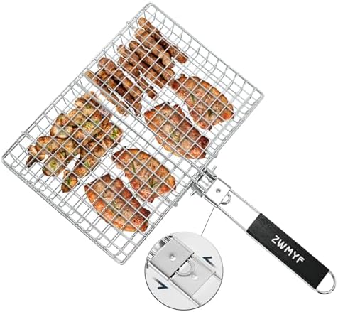 Vue 2 de Zwmyf Panier De Barbecue