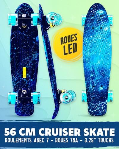 Vue 2 de Deleven Skateboard Cm Avec
